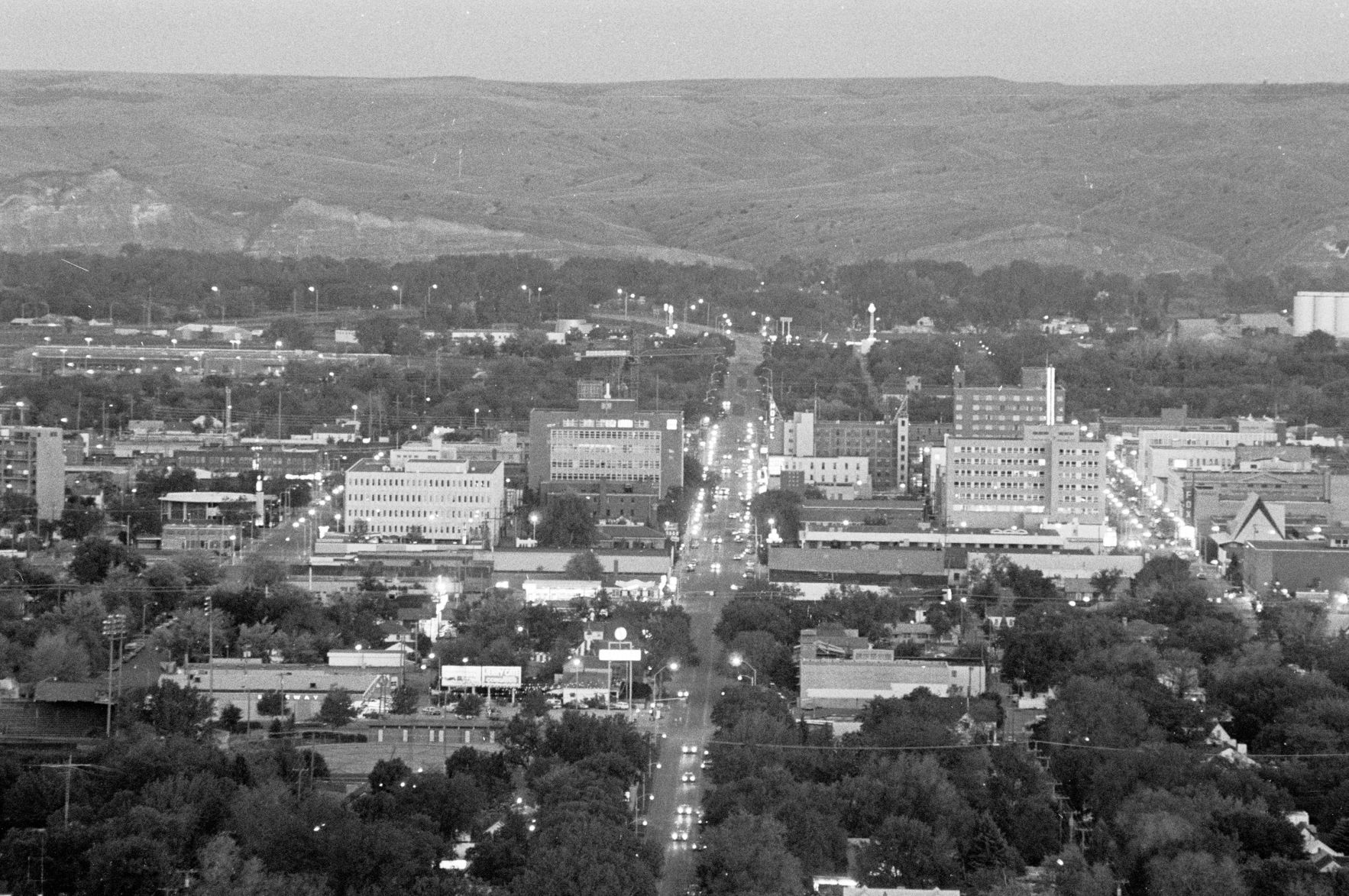 27th Street from the Rims, 1976